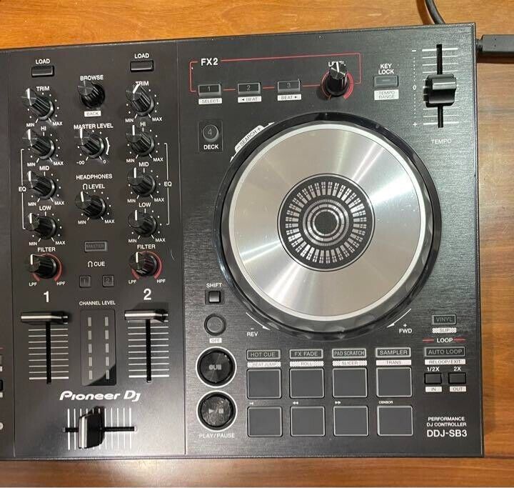 Pioneer DDJ-SB3 DJ Performance DJ Controller Serato DJ Lite Working Free  Ship