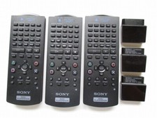 PlayStation 2 DVD remote controller Lot of 3 SCPH10150 JP