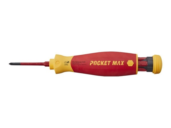 Wiha Schraubendreher-Set Pocketmax Electric Sl/Ph/Plusminus/Pz 45296 4-Tlg. (401-image