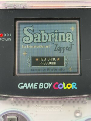 Sabrina: The Animated Series -- Zapped (Nintendo Game Boy Color