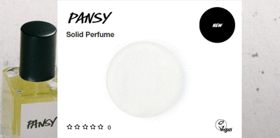 Lush Cosmetics Pansy Solid Prerfume VERY RARE!! UK KITCHEN ... Lush Cosmetics Pansy Solid Prerfume VERY RARE!! UK KITCHEN ...