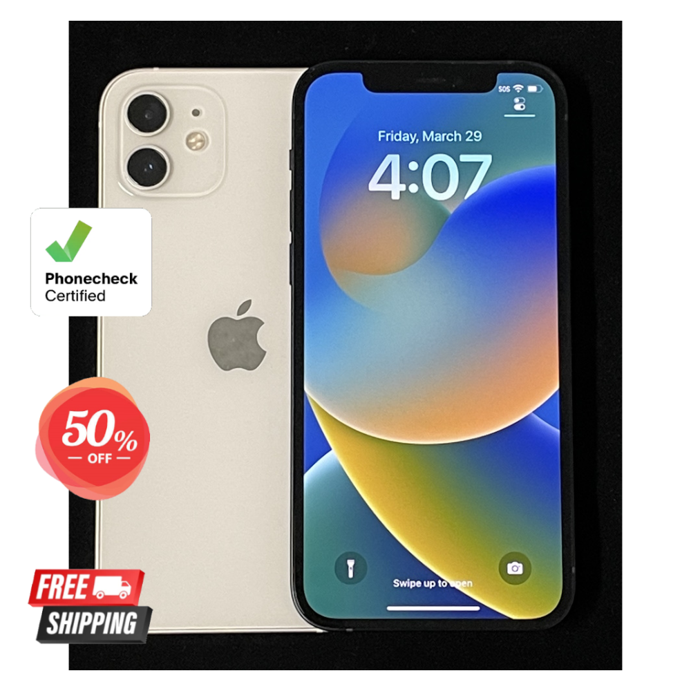 Apple iPhone 12 (64GB-128GB) Fully Unlocked Verizon T-Mobile Apple iPhone 12 (64GB-128GB) Fully Unlocked Verizon T-Mobile
