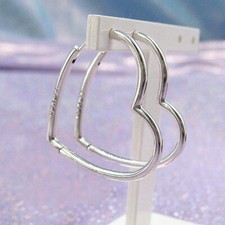 PANDORA Asymmetric Hearts of Love Hoop 