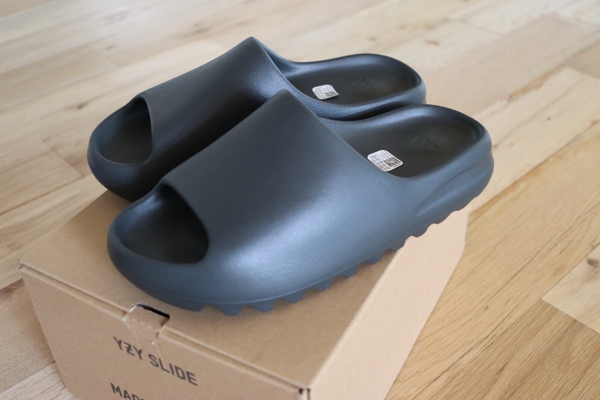 靴 YZY SLIDE ID5103 adidas Yeezy Slide Dark Onyx Men's - ID5103 - US