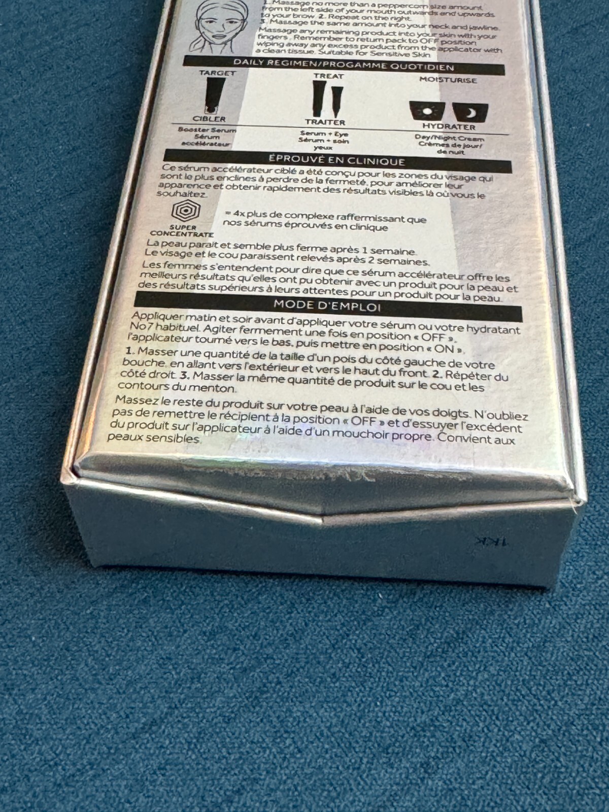 BOOTS No7 Laboratories Firming Booster Serum Super Concentrate 30ml for