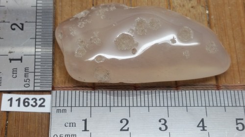 CALCEDOINE ROSE pierre roulee mineraux lithotherapie reiki collection esoterisme - Picture 2 of 3