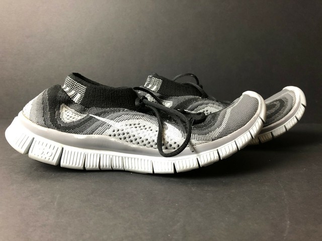 Nike 5.0 Flyknit Mens Size 12 Black and Gray Knit SNEAKERS 615805-012 for sale online | eBay