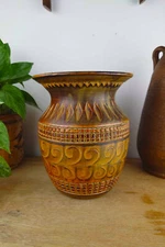 Large Ceramic Vase by Huguette Bessone in Vallauris - Immaculate Condition