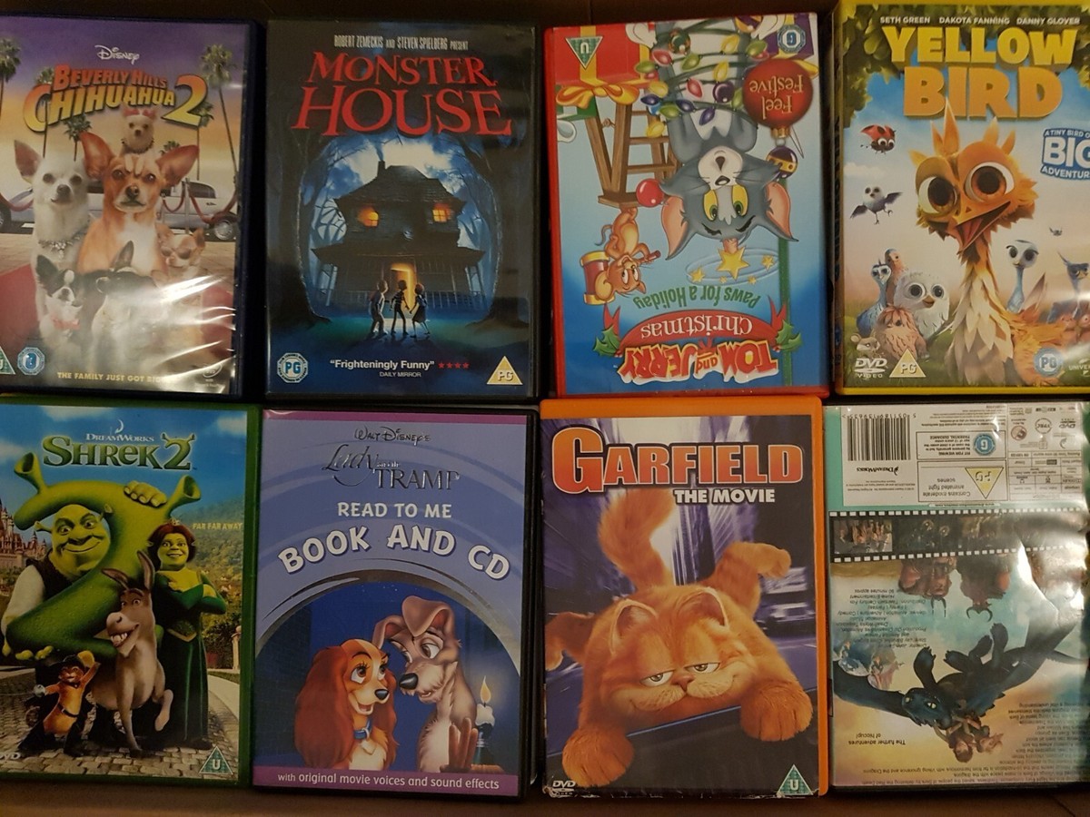 100x Children's DVDs joblot - Kids DVD bundle wholesale 100x Children's DVDs joblot - Kids DVD bundle wholesale