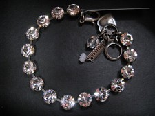 MARIANA BRACELET SWAROVSKI CRYSTALS CLEAR WHITE TENNIS SPL Gift Christmas Bridal