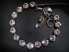 MARIANA BRACELET SWAROVSKI CRYSTALS CLEAR WHITE TENNIS SPL Gift Christmas Bridal