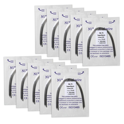 Dental Ortho Supper Elastic Niti Round Arch Wire 012/0.14/0.16/ 0.18/0.20 po - Afbeelding 76 van 82