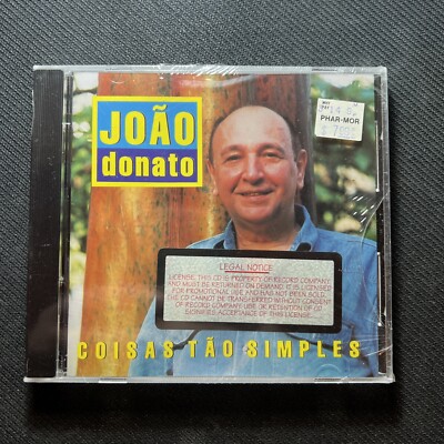 JOAO DONATO - COISAS TAO SIMPLES (CD, 1995 EMI-Odeon Brazil) R17 NEW SEALED