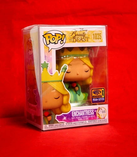 Beauty and the Beast Funko Pop Enchantress #1035 WonderCon MIB w Plastic Case