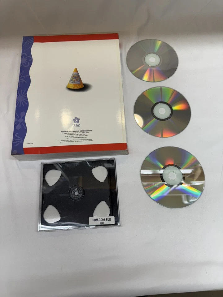 Nova Develop Print Explosion Deluxe 3-Disc Graphics Software & Manual for Mac - Image 2 of 3