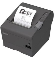 Epson TM-T88IV Receipt Printer pluspower interface ticket printer grey