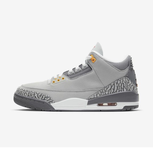 2021 NIKE AIR JORDAN 3 RETRO COOL GREY 