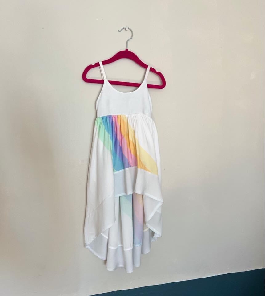 pleiades design dresses Pleiades Design Dress - Size 18 / 24 Months Rainbow Pastel