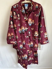 NWT 2005 Nick & Nora Peace Nicks Hippie Russian Nesting Doll Pajama Set XXL