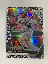 2020 PRIZM STARLING MARTE SNAKESKIN 10/50 PARALLEL ARIZONA DIAMONDBACKS SP