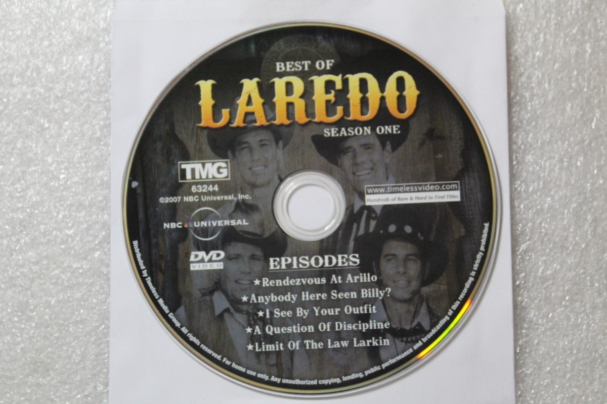 Best Of Laredo Season 1 DVD | eBay