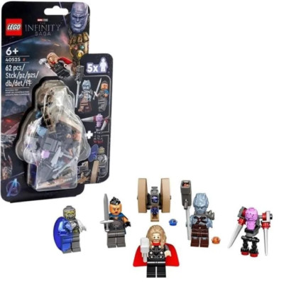PACK 5 FIGUREN MINIFIGUREN LEGO MARVEL SUPER HEROES 40525 NEU VERSIEGELT