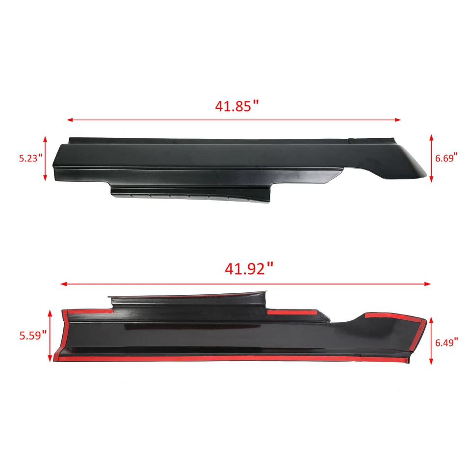 Cubierta de placa de umbral de panel basculante para Dodge Ram 2009-2018 doble cabina Foto 3 de 4