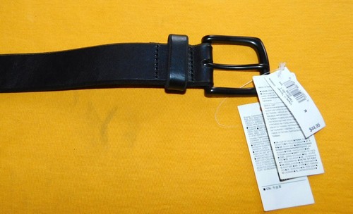 MEN'S GAP BLACK GENUINE LEATHER NEW WITH TAGS BELT SIZE 38/95cm.. - Picture 2 of 6