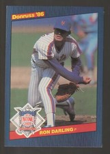 1986 Donruss All-Stars Ron Darling New York Mets #37 Near Mint or Better