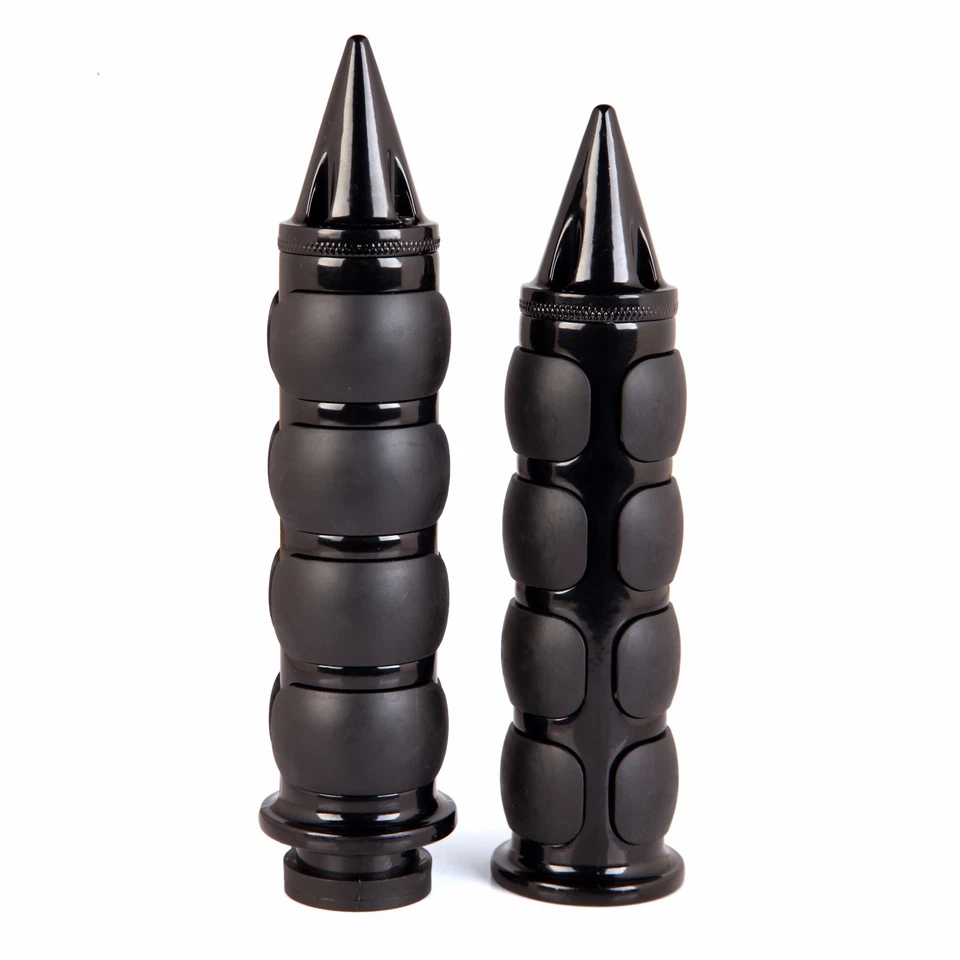 1" Motorcycle Handle Bar Hand Grip Pair For Harley Davidson Iron 883 1200 XL TN - Image 3 of 4