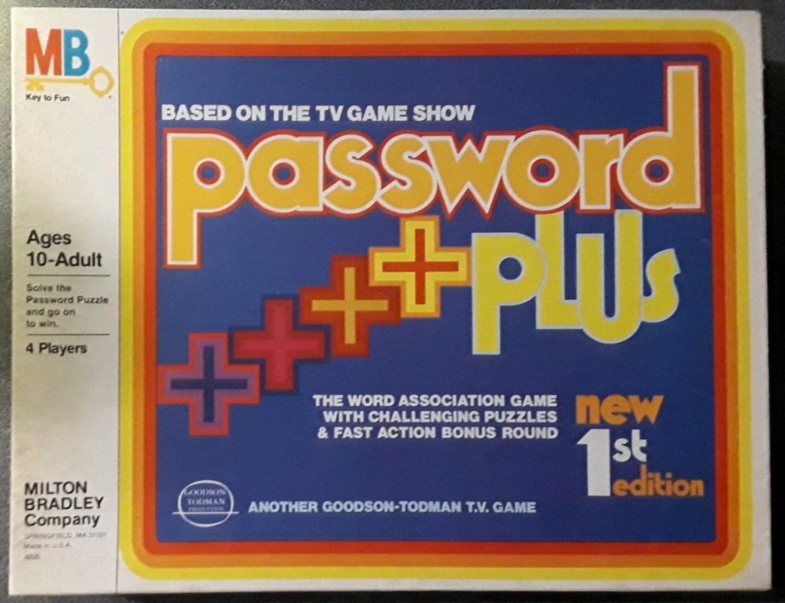 Vintage Password Game 9th Edition 1966 Original Factory Sealed