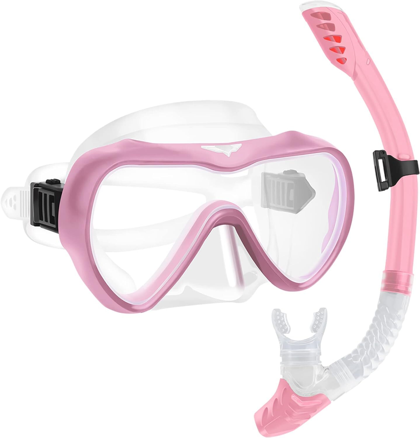 Snorkel Gear Set Mask Comfortable Dive Snorkeling AntiFog Diving Dry