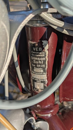 Simson SR 2 - Bild 5 von 5