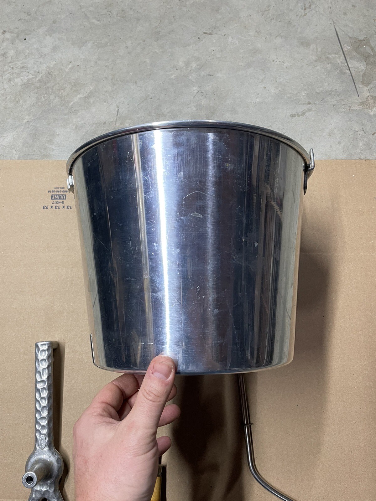 Vintage Camco Dough Mixer Metal Bucket Bread Pizza Dough Maker Model