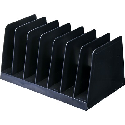 Business Source 11876 Desk Sorter, 7 Compartment, 8-3/4 x 5-1/2 x 4-1/2''