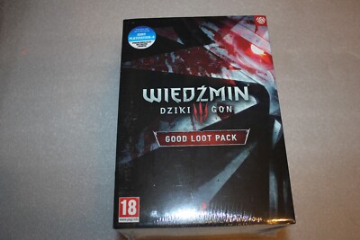The Witcher 3 -Good Loot Pack PS4 + Puzzles + Keychain limited box 073/500 NEW