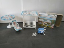 ANCIENS JOUETS MEUBLE DE JARDIN BARBIE