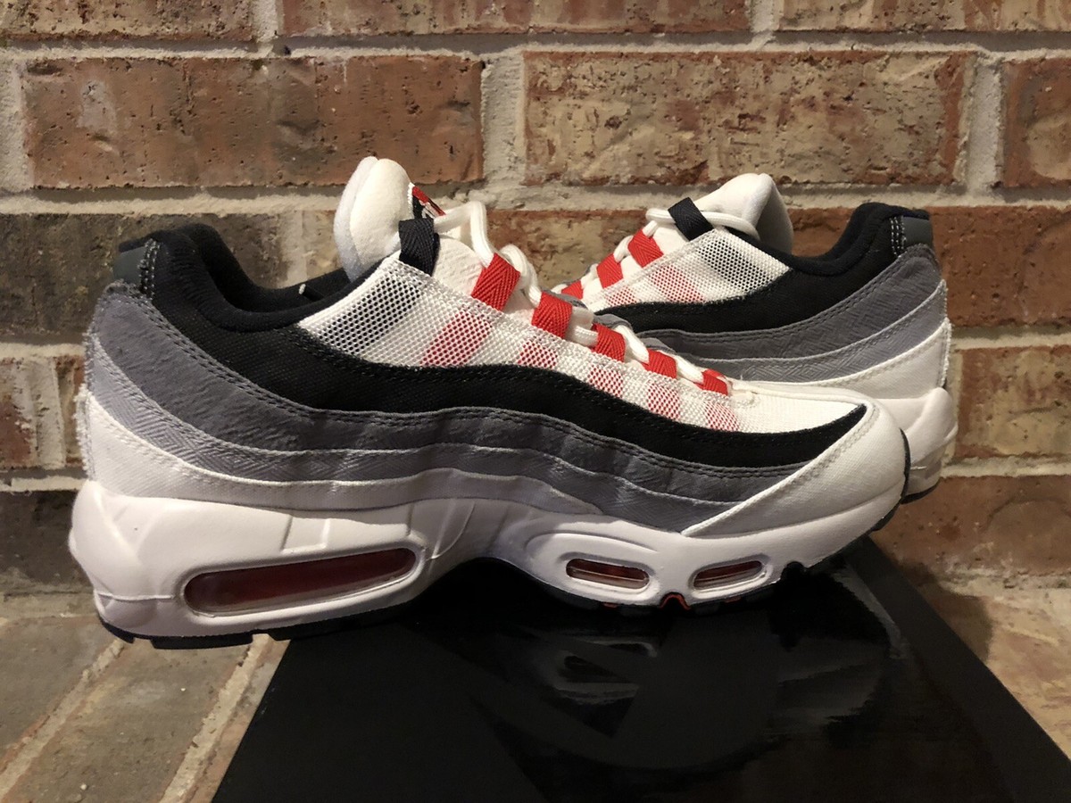 New 8 Nike Air Max 95 Comet QS Japan Summit White Chile Red Men