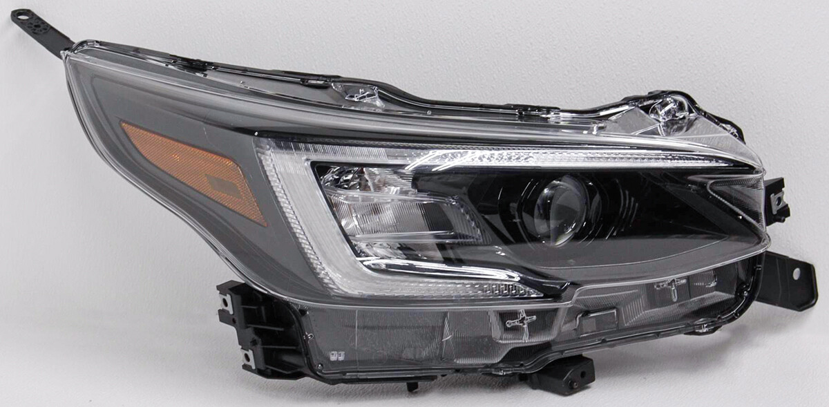 OEM Subaru Outback Right Passenger Side LED Headlamp Dark Border