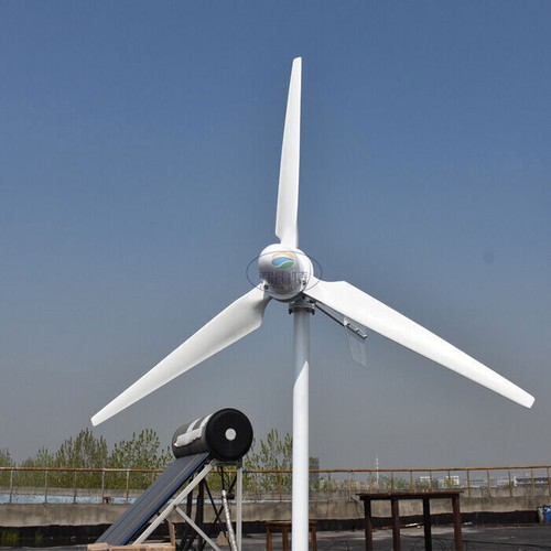 Generatore a magneti permanenti per turbina eolica orizzontale 220V 3000W per uso domestico - Foto 9 di 11