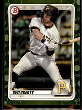 2020 Bowman #BP-146 Travis Swaggerty Prospects Camo