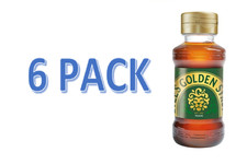 6 X Lyle's Golden Baking Syrup Squeezy Bottle 325g Original Flavour