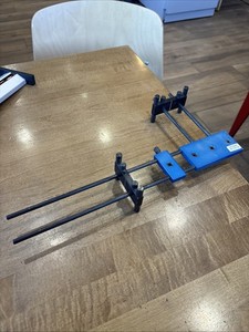Adjustable Drill Jig For Aligning Holes, US Patent 4,952,101