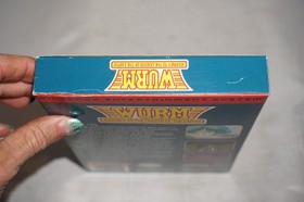 Wurm Journey to Center of Earth (Nintendo NES) Complete in Box w/ Reg Card CIB