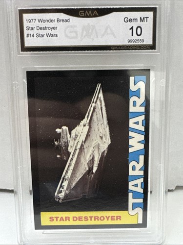 1977 Wonder Bread Star Wars #14 Star Destroyer — GMA 10
