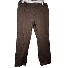 Brooks Brothers W-12 Pants Brown Chino Fancy Stitching On Band Pockets
