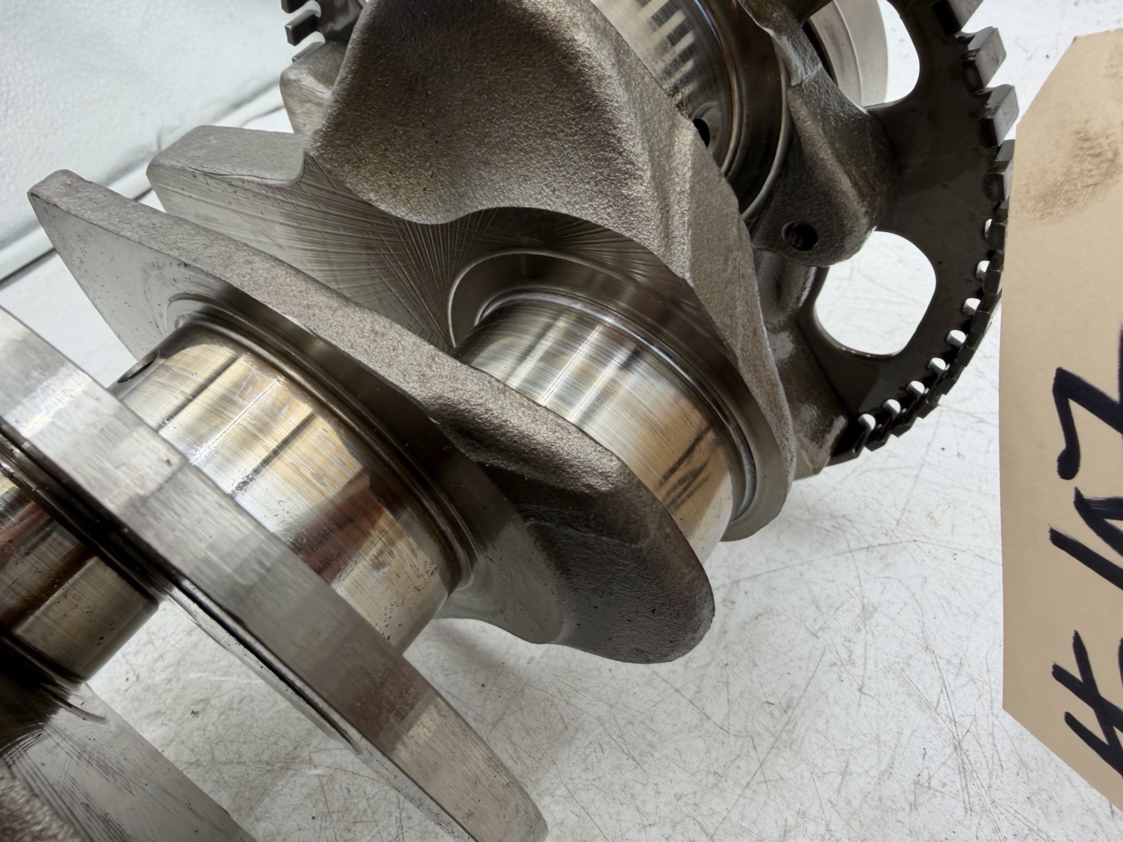 2014-2019 MASERATI GHIBLI S Q4 3.0L V6 CRANKSHAFT OEM 45K MILES 