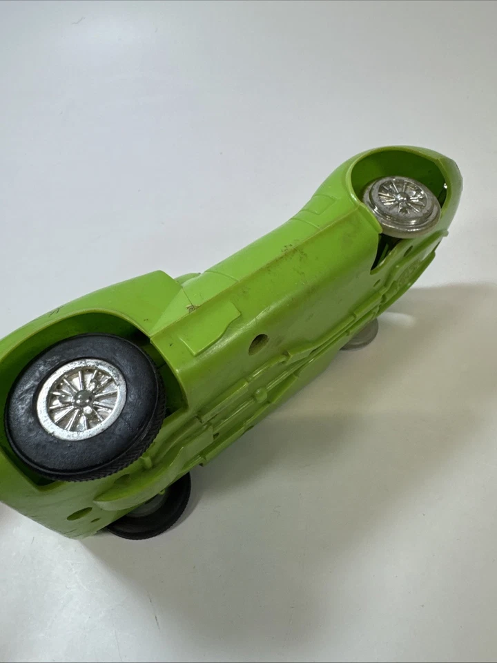 Marx Friction Formula Grand Prix 1965 De Tomaso P70 como está para piezas neumáticos de conductor Foto 3 de 4
