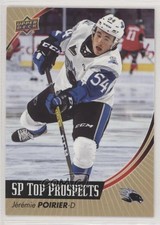2019-20 Upper Deck CHL SP Top Prospects Jeremie Poirier #SP-17 1tr