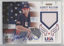 2012 USA Baseball National Team Signature 11/35 Garrett Williams Patch Auto 3z8